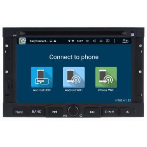 Ouchuangbo car multimeia stereo android 7.1 for Peugeot 3008 5008 gps navi dual
