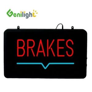 Wholesale Genilight 56*33 cm LED BRAKES Neon Open Sign for DIY Projects in Retail from china suppliers