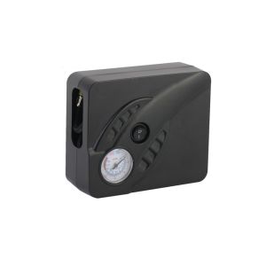 China Black DC12V Auto Tire Air Compressor With Cigarette Plug on sale