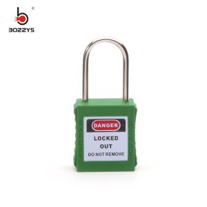 Wholesale BOSHI Custom Logo Multi-Color Optional 38Mm Steel Shackle Safety Padlock from china suppliers