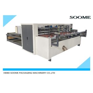 2200mm Carton Making Thin Blade Slitter Scorer Machine With Counter Stacker