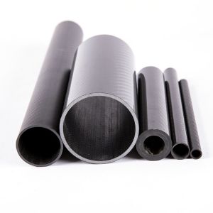 Twill Roll Wrapped Carbon Fiber Tubes High Strength High Stiffness And