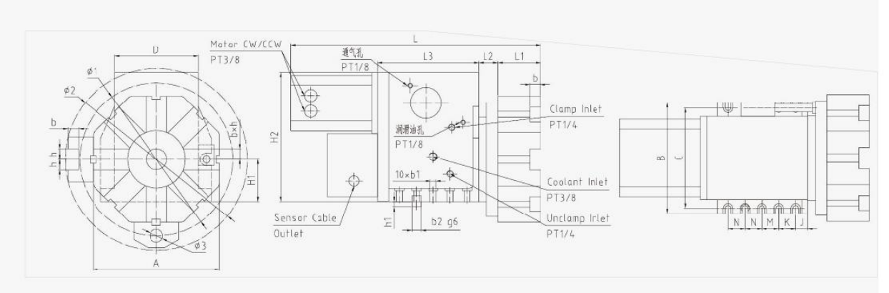 HAK36 CNC Hydraulic NC Turret Featuring High Durability Fast Tool Changing Speed and Compact Structure with Smooth Operation