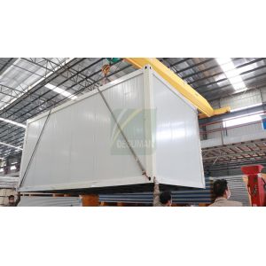 Detachable Double Door Warehouse Flat Pack Container House