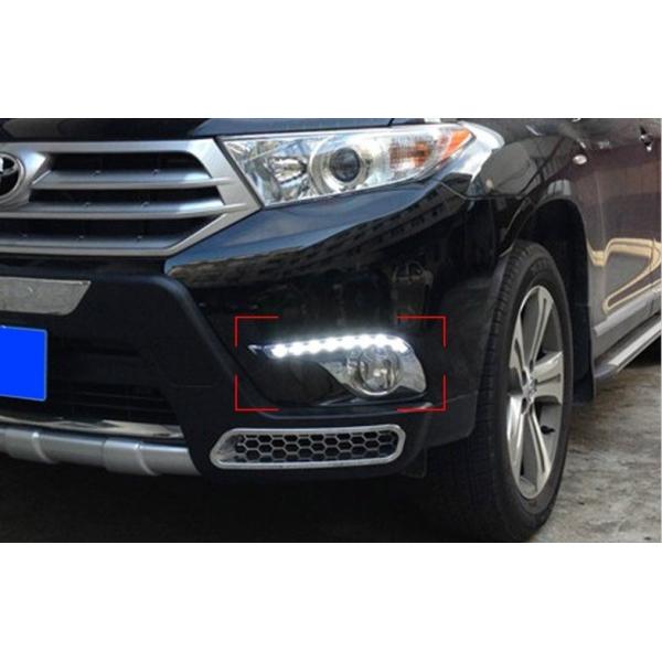 Auto Part LED Daytime Running Light DRL for Toyota Highlander 2012 2013 with
