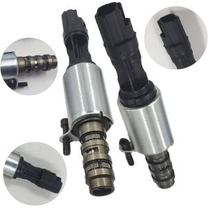 2PCS Control Solenoid Valve Camshaft Variable Valve Timing Solenoid & Cover Seal