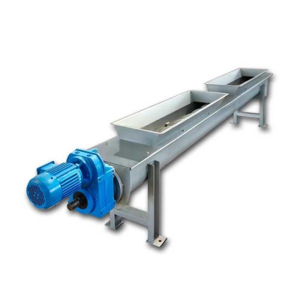 Quality Fully Enclosed U Trough Screw Conveyor Adjustable Height Speed Long Durability for sale