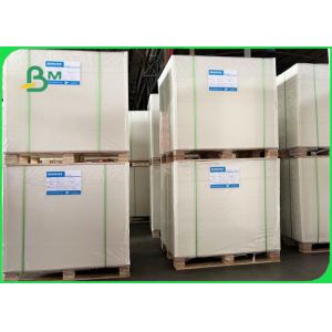 0.53mm PE Coated White Lunch Box Paper For Fried Food 65 x 100cm Greaseproof