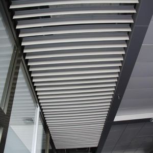 Moistureproof A Screen Aluminum Metal Ceiling Customizable Color