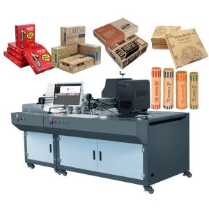 Corrugated Cardboard Digital Printing Machine Single Pass Kraft Paper Bag Inkjet