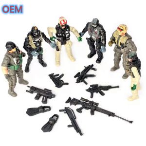 OEM 3d Joy Action Figure Toy Custom Plastic Soldier Character Figure Military