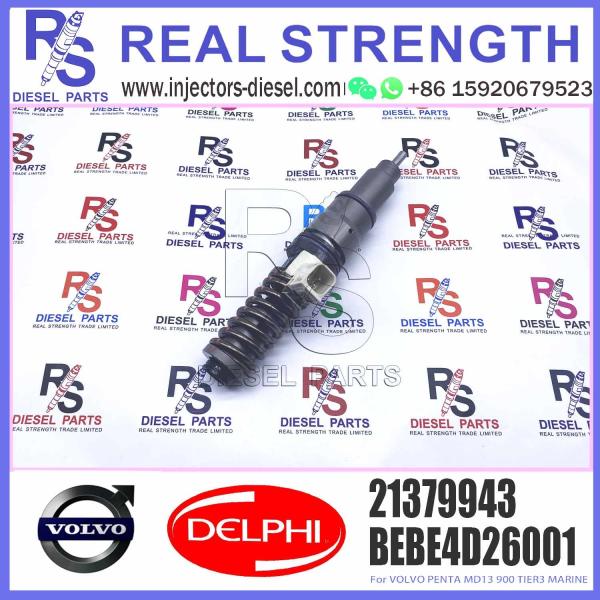 4 Pin Diesel inyector common rail Fuel Injector Bebe4d26001 21379943 For V-O-L-V
