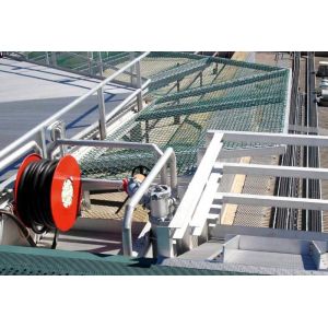 316L SS Helideck Safety Net 3.0mm Wire 2x2in Mesh