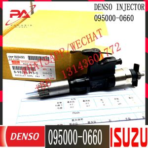 095000-0660 Fuel Injector For Isuzu 4HK1 6HK1 8982843930 8-98284393-0