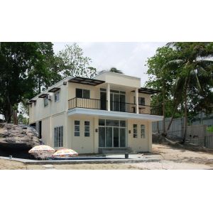 Expandable Modular Cabin Steel Structure Caravan Construction Villa Camp House