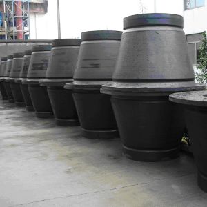 Durability Customizable Cone Shaped Dock Fenders Mooring Marine 2000mm