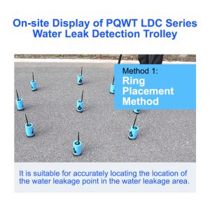 15M Smart Water Pipeline Leakage Detection Trolley 9m Deep PQWT LDC
