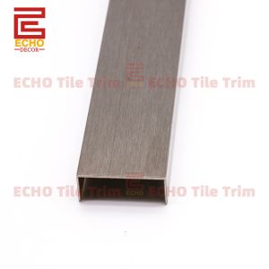 Wholesale Waterproof Brushed Matte Black U Channel Stainless Steel Tile Trim from china suppliers
