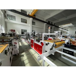 Buy cheap Heat Sealing Cutting Handle Bag Making Machine 80pcs/Min from wholesalers