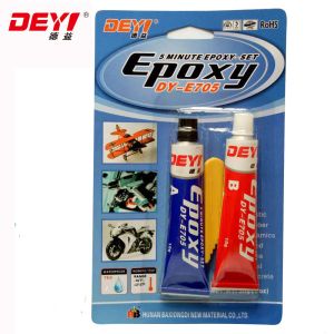 4-MIN Expoxy Resin Black White Gum for Precise and Effective Bonding Constructio