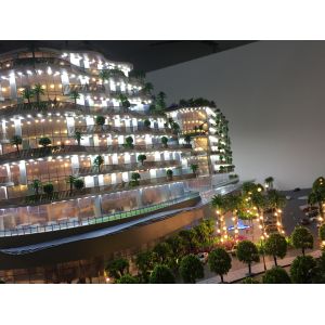 Buy cheap Machine Cut Acrylic Architecture Model , Modern Architecture Model Building from wholesalers