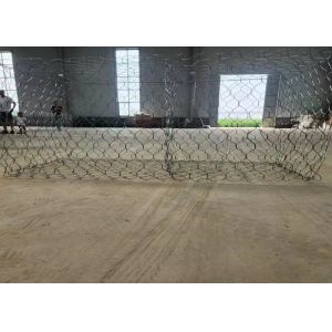 Slope Support 2m X 1m X 1m Custom Gabion Baskets 6x8cm Mesh Hole