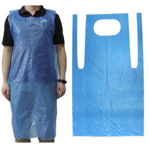 China Customized Bulk Pack Disposable Polyethylene Apron With Smooth Surface on sale