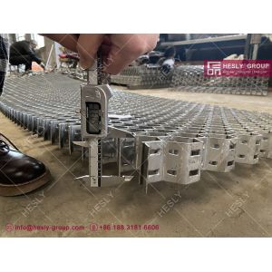 Buy cheap AISI309 Hex-Mesh Grating | 18 gauge | 3/4" depth | 2" hexagonal hole | Hesly from wholesalers