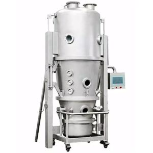China Button Controlled Fluid Bed Dryer With Intermittent Operation Method on sale