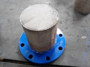 Wholesale Inlet Filter Flanged Suction Strainer , Stainless Steel Basket Strainer from china suppliers