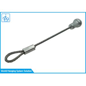 Wholesale Single Leg Stainless Steel Folded Eye Wire Rope Sling ​Swage Fittings For Hanging System from china suppliers