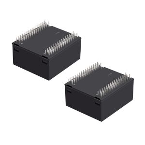 China HB6605NL 1000BASE-T Ehernet Transformer Modules With 600mA Per Pair PoE on sale