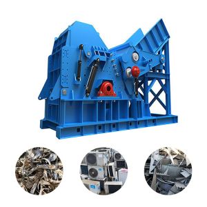 Hammer crusher for scrap car solid waste and industrial metal shredder machine