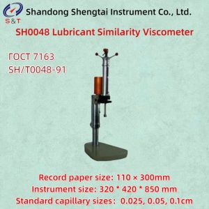 Lubricating Grease Capillary Similarity Meter ГОСТ7163 Spring Group Strength