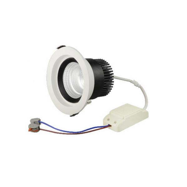 40W 3300 Lumen COB LED Down Light 85 -277V AC CREE Chip For Office , Exhibition