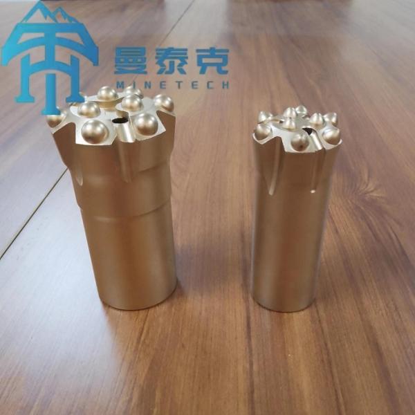 Quality Flat Face Thread Button Bit Tunneling Project Drilling Tools for sale