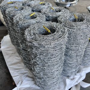 China school enclosure special barbed wire wire mesh barbed wire price per roll cheap barbed wire spool of galvanized barbed wire for fencing Per Set on sale