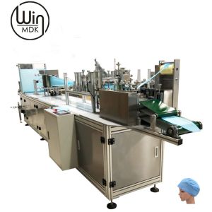 3350mm Length Cap Manufacturing Machine , 1200mm Height Surgical Cap Making