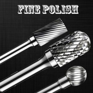 Tungsten Carbide Rotary Burr 1/4 Shank for Metal Carving