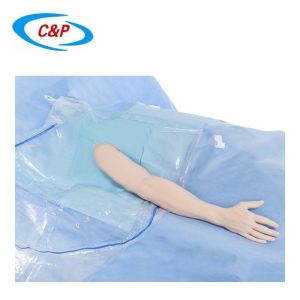 ODM SMS Shoulder Arthroscopy Drape Shoulder U Drape With Pouch