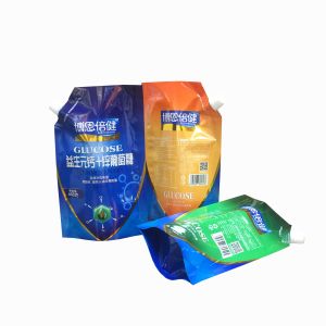 ECO Friendly Custom Printed Tomato Ketchup Chilli Sauce Pouch Packaging with