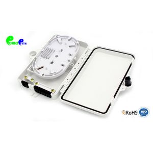 Fiber Termination Box 6 Cores Customizable Ports Type Easy Installation With Locker