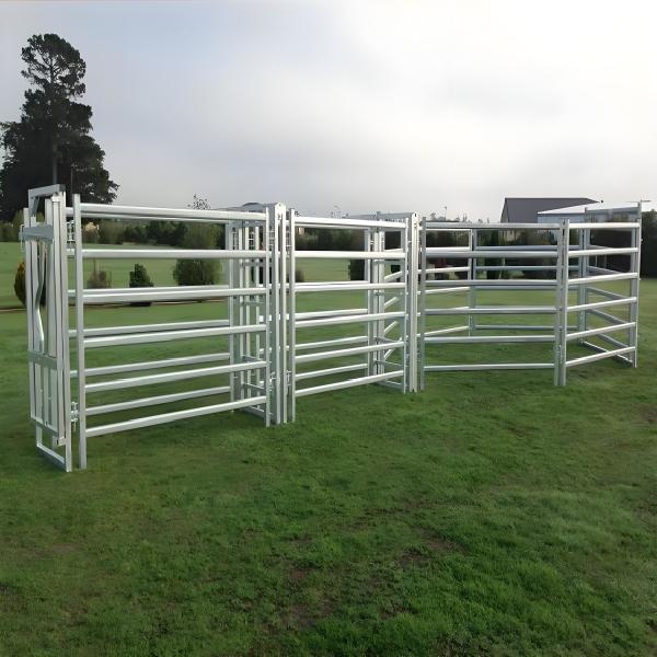 Quality 1.1M X 2.1M Sheep Yard Panel Galvanized Welded Metal Cattle Panel Fence for sale