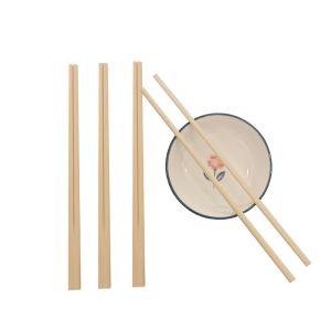 Customized Disposable Bamboo Chopsticks Biodegradable Round Bamboo Chopsticks