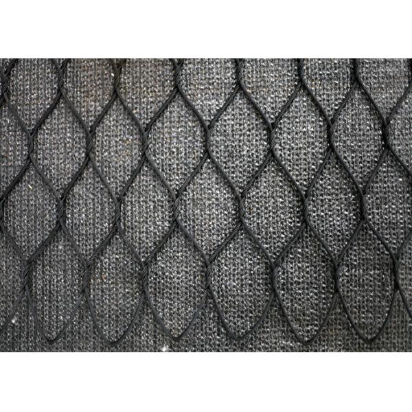 Safety X Type Knotted Stainless Steel Rope Mesh 304/316L