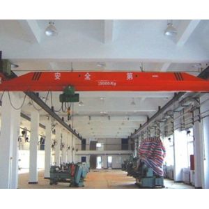 Steel Box Type Single Girder Underslung Crane Electric Travelling Single Beam
