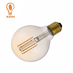2400K G80 Retro Edison Filament Bulb 4W LED Nickel plated
