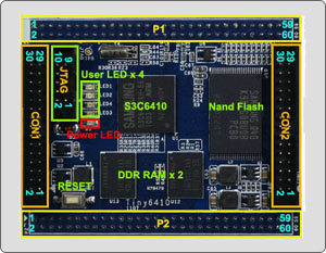 Tiny6410 development board S3C6410 development board
