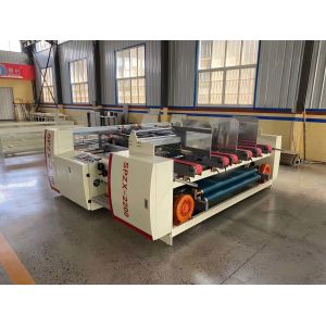 4 6 Corner Corrugated 2000 Carton Box Folder Gluer Machine Fully Automatic