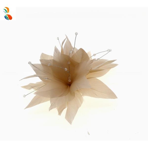 15*30 CM Goose Feather Flower Mount with Wire Accessory Shipping DHL UPS FEDEX EMS TNT